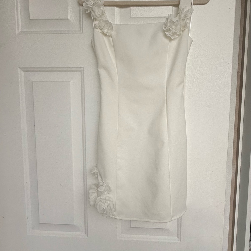 Heiress Beverly Hills White Mini Dress
